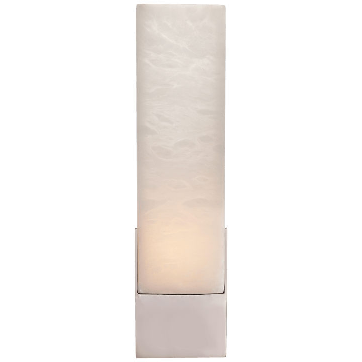 Covet Tall Box Bath Sconce in Polished Nickel
