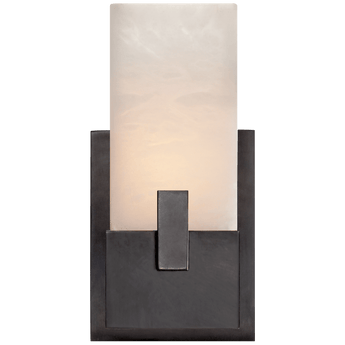 Covet Short Clip Bath Sconce in Bronze