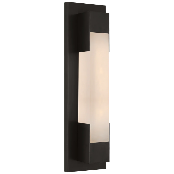 Covet 16" Bracketed Bath Light, a premium Bath light by VCGallery Italy. Close - up image of its design.