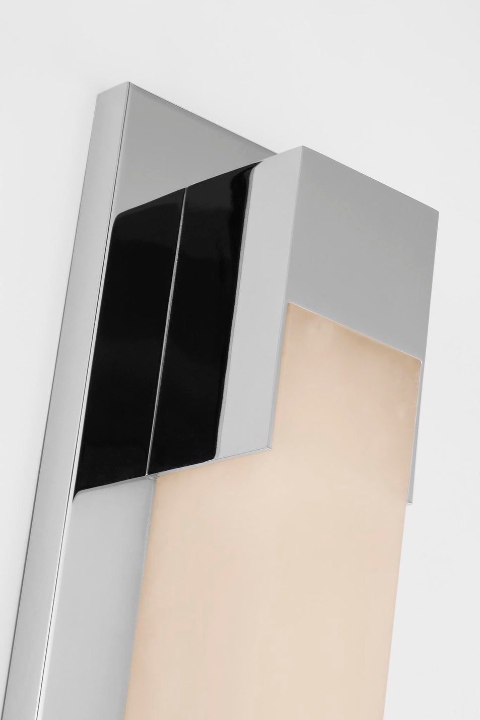 Covet 26" Bracketed Bath Light in Polished Nickel with Alabaster