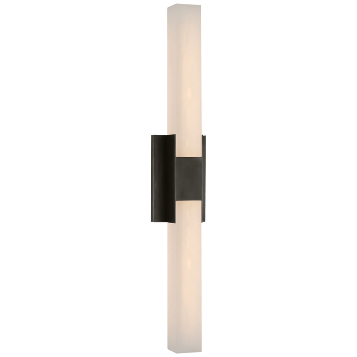 Covet 28" Double Bath Light, a premium Bath light by VCGallery Italy. Close - up image of its design.