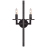 Liaison Double Sconce, a premium Decorative light by Visual Comfort & Co. Close - up image of its design.