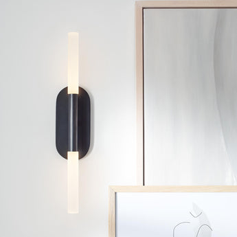 Rousseau Medium Vanity Sconce, a premium Decorative light by Visual Comfort. Close - up image of its design.