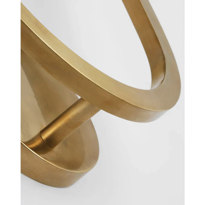 Pedra 15" Asymmetrical Right Sconce, a premium Decorative light by Visual Comfort & Co. Close - up image of its design.