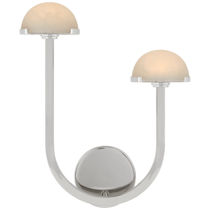Pedra 15" Asymmetrical Right Sconce, a premium Decorative light by Visual Comfort & Co. Close - up image of its design.