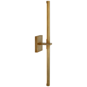 Axis Large Linear Sconce in Antique-Burnished Brass