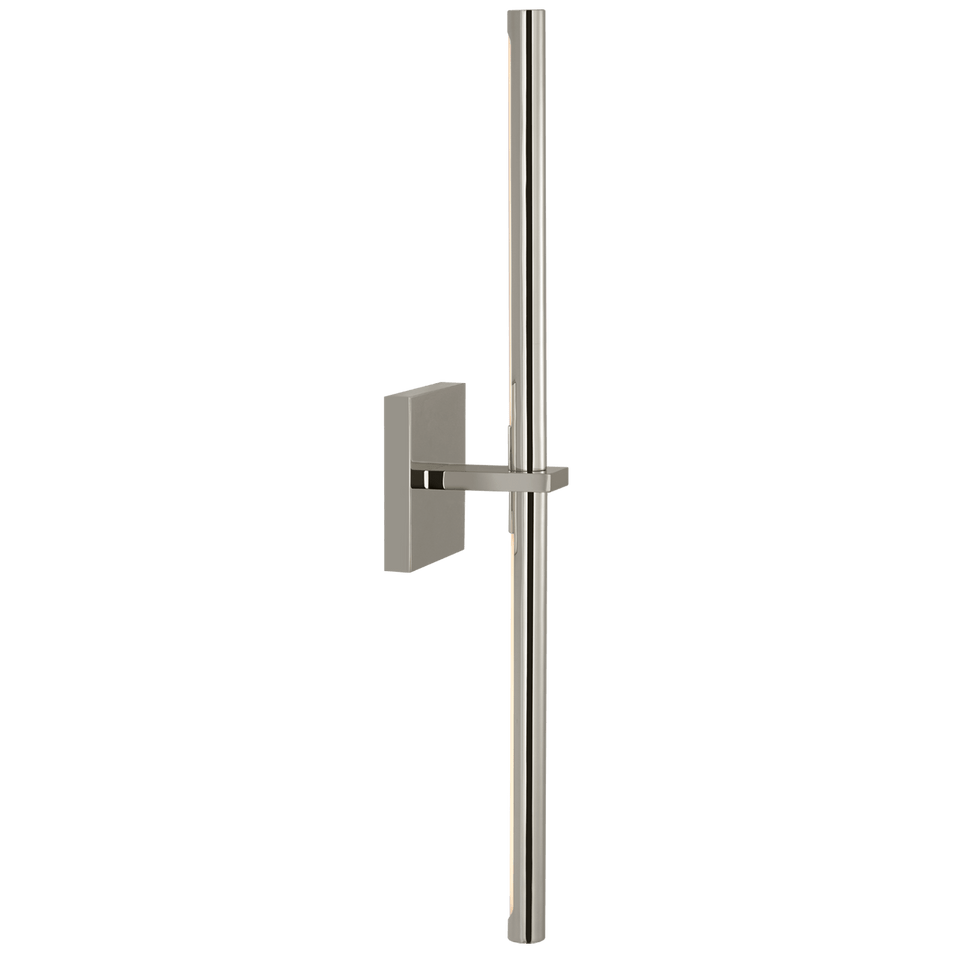 Axis Large Linear Sconce in Polished Nickel
