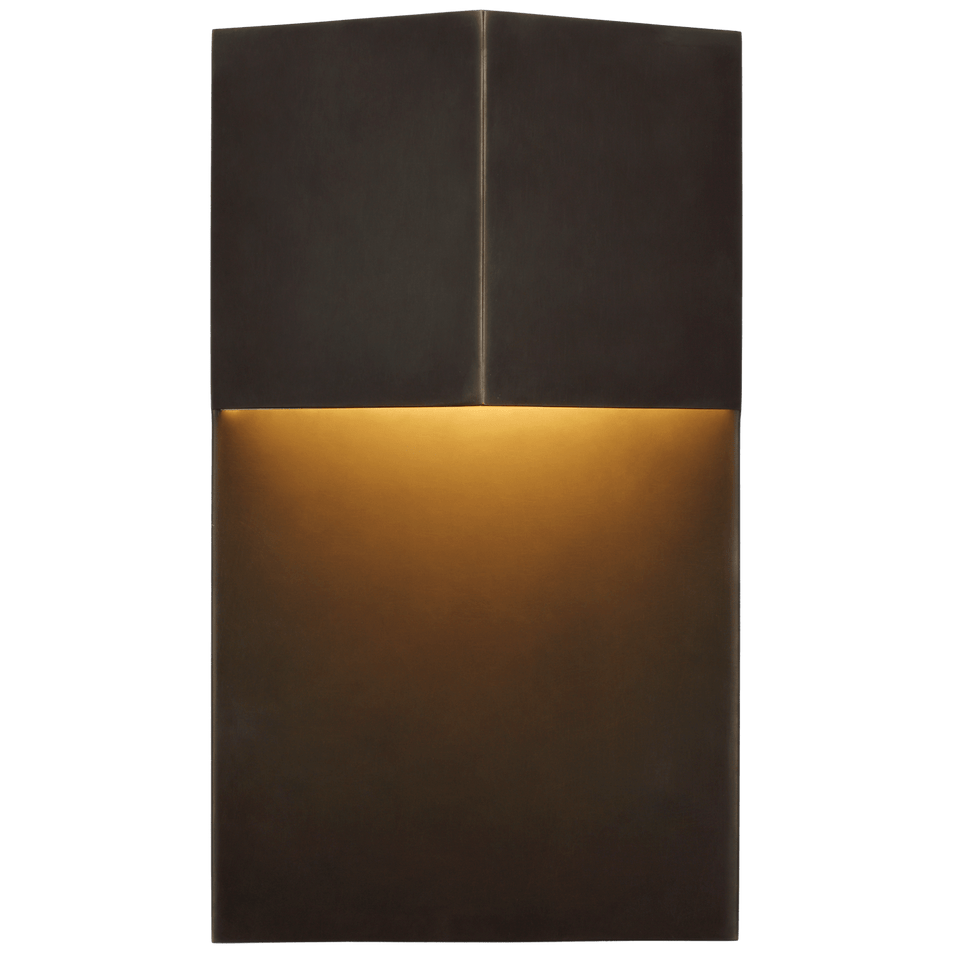 Rega 12" Wide Sconce in Bronze