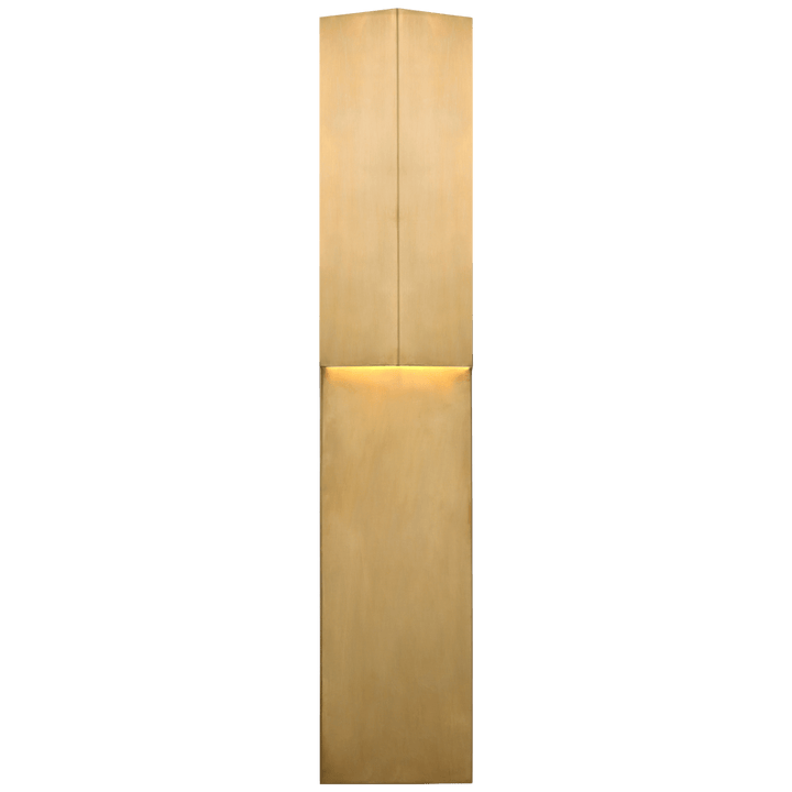 Rega 24" Folded Sconce in Antique-Burnished Brass