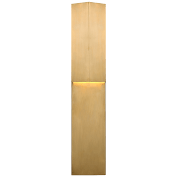 Rega 24" Folded Sconce in Antique-Burnished Brass