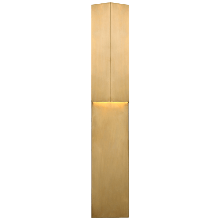 Rega 30" Folded Sconce in Antique-Burnished Brass