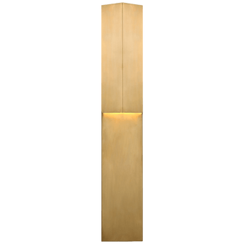 Rega 30" Folded Sconce in Antique-Burnished Brass