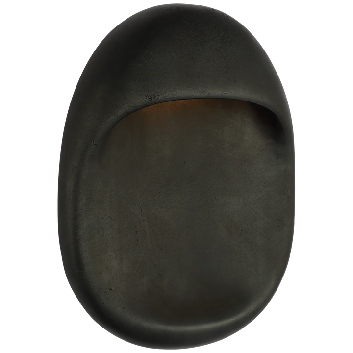 Esculpa 14" Rounded Wall Light, a premium Decorative light by VCGallery Italy. Close - up image of its design.