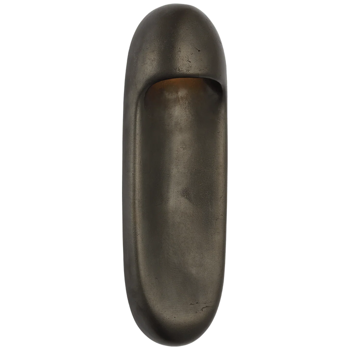 Esculpa 18" Elongated Wall Light, a premium Decorative light by VCGallery Italy. Close - up image of its design.