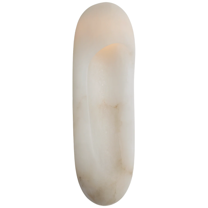 Esculpa 18" Elongated Wall Light, a premium Decorative light by VCGallery Italy. Close - up image of its design.