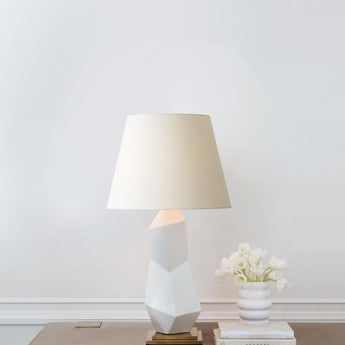 Bayliss Table Lamp, a premium Decorative light by Visual Comfort. Close - up image of its design.