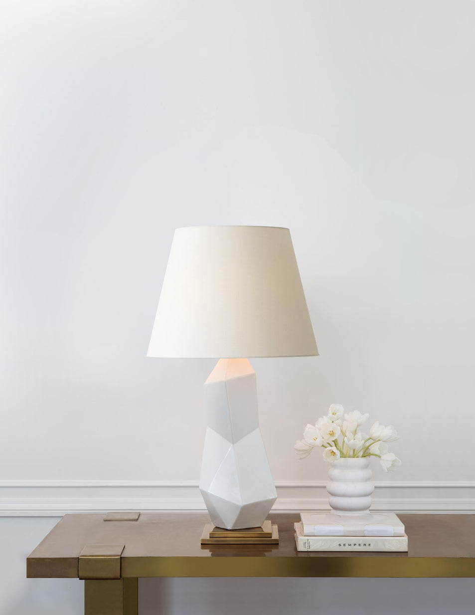 Bayliss Table Lamp, a premium Decorative light by Visual Comfort. Close - up image of its design.