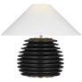 Crenelle 20" Stacked Table Lamp, a premium Decorative light by Visual Comfort & Co. Close - up image of its design.