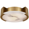 Antique-Burnished Brass / alabaster