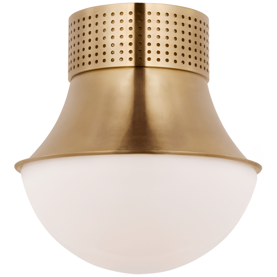 Precision 9" Flush Mount, a premium Flush Mount light by VCGallery Italy. Close - up image of its design.