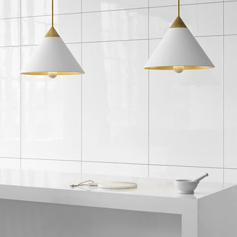 Cleo Pendant, a premium Pendant light by Visual Comfort. Close - up image of its design.