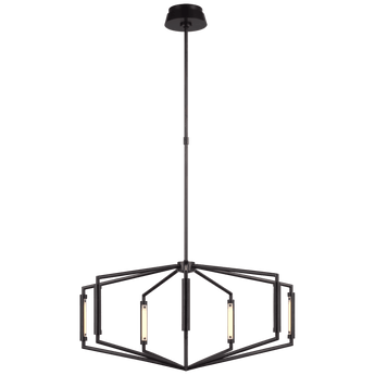 Appareil 30" Low Profile Chandelier in Bronze