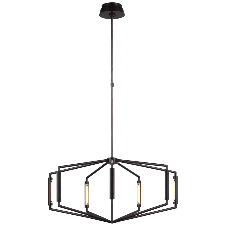 Appareil 30" Low Profile Chandelier in Bronze