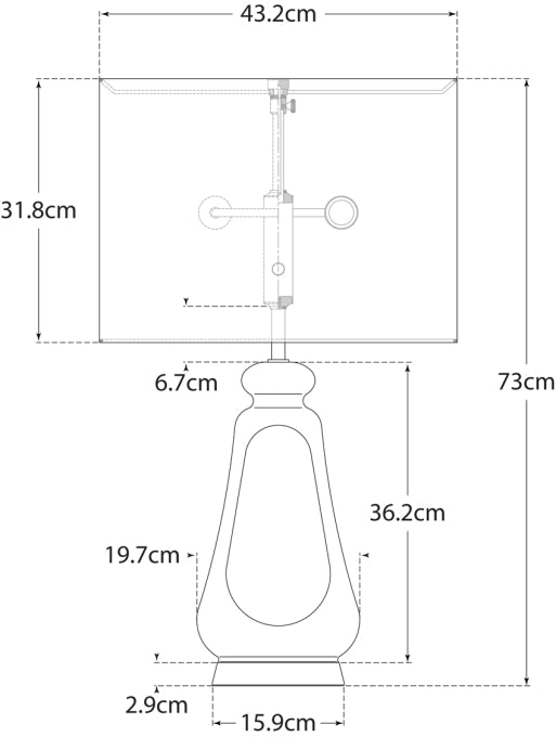 Kapila Table Lamp Blueprint