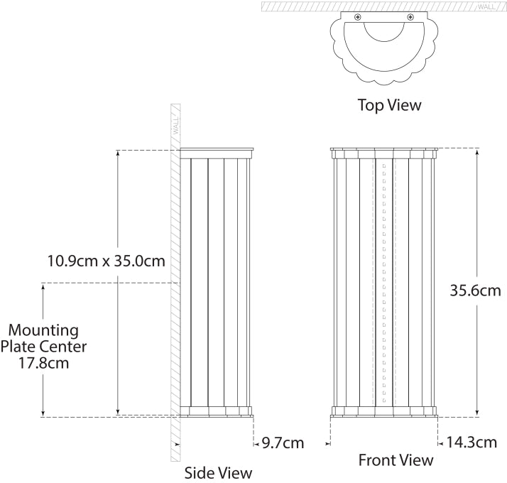 Applique Kean 14" Progetto