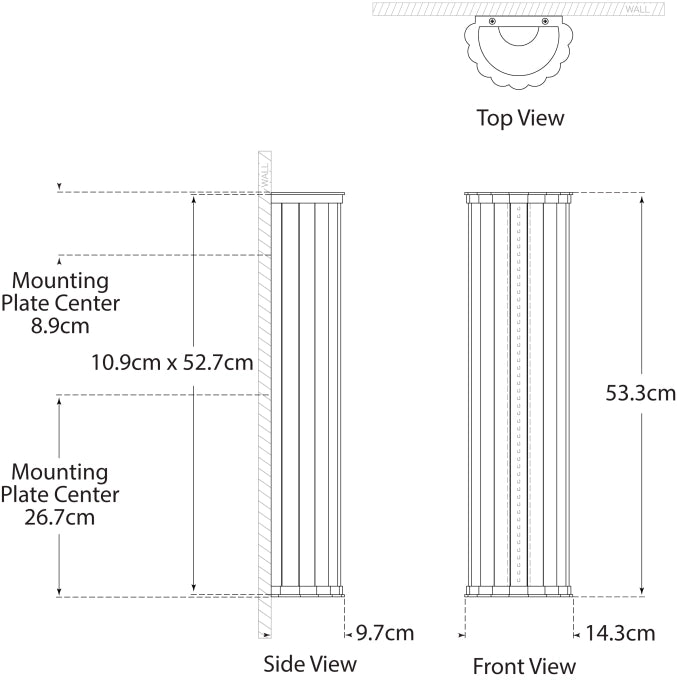 Kean 21" Sconce Blueprint