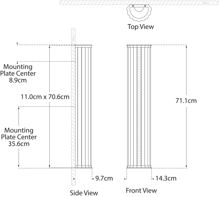 Kean 28" Sconce Blueprint