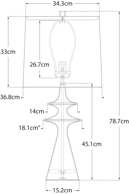Lampada da tavolo Lakmos grande Progetto