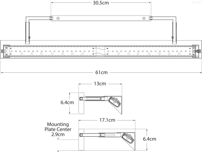Luce da Quadro Media Langham Progetto