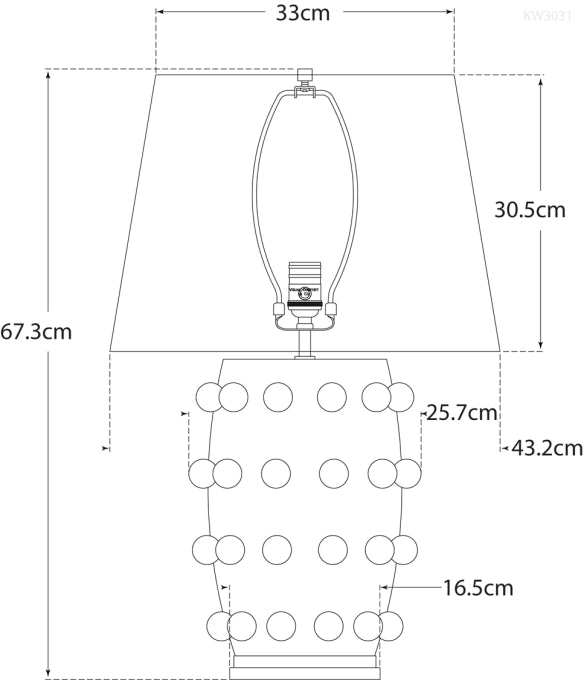 Linden Medium Lamp Blueprint