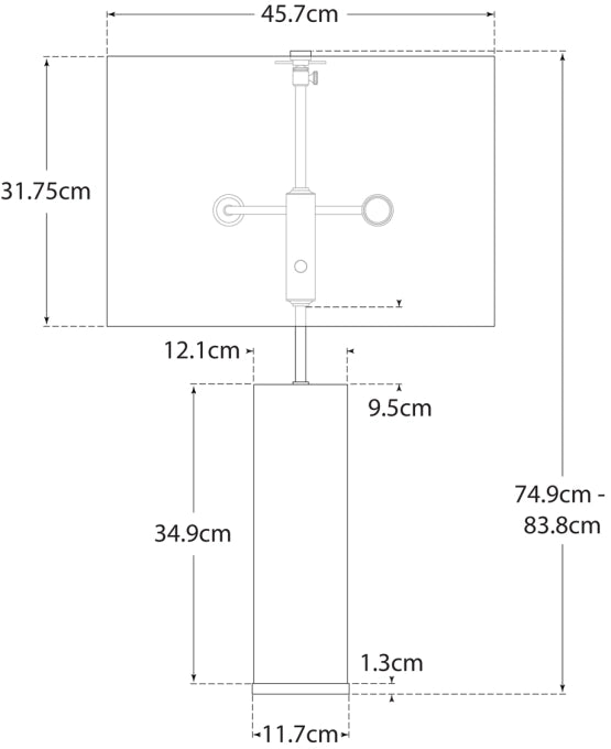 Lineham Table Lamp Blueprint