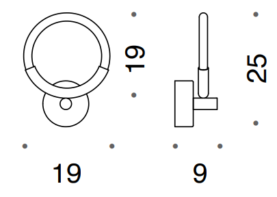 Loop Small Sconce Blueprint