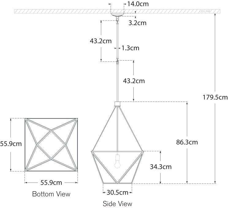 Lorino Large Lantern Blueprint
