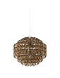 Lampada a sospensione Minigiogali SP 65 - Matte Bronze / cristallo-bronzo
