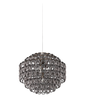 Lampada a sospensione Minigiogali SP 65 - Matte Bronze / Cristallo nero nichel