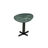 High Lamp Table with Marble Top / 54x55x44.5cm