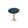 Round Side Table with Lacquered Top / 54x55cm