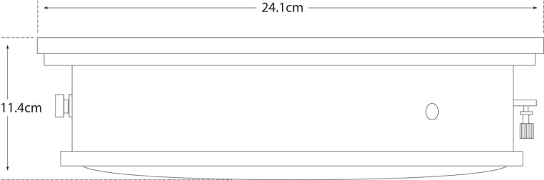 Marine Porthole Small Flush Mount Blueprint