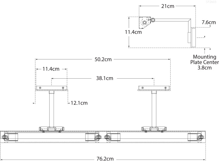 McClain 30" Hardwired Picture Light Blueprint