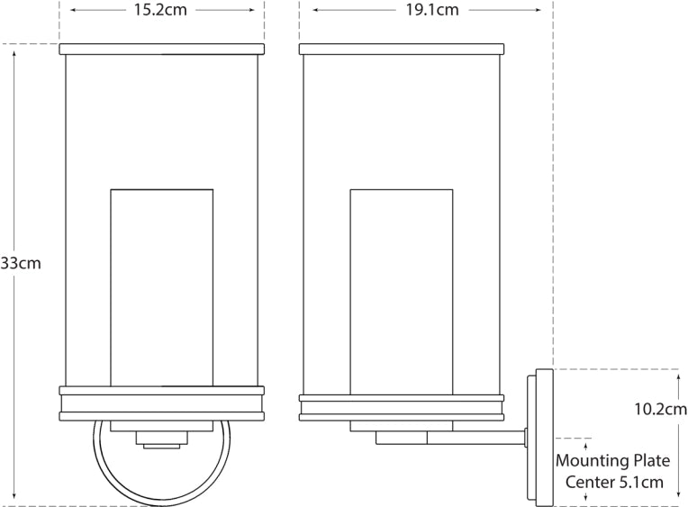 Modern Hurricane Sconce Blueprint
