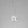 Glossy Brass / Cristallo trasparente