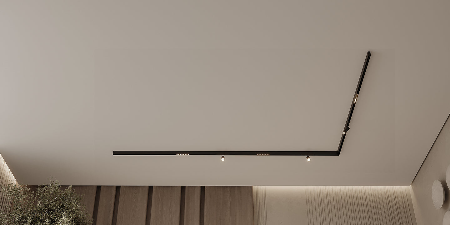 X-Rail Angular Track Lighting System