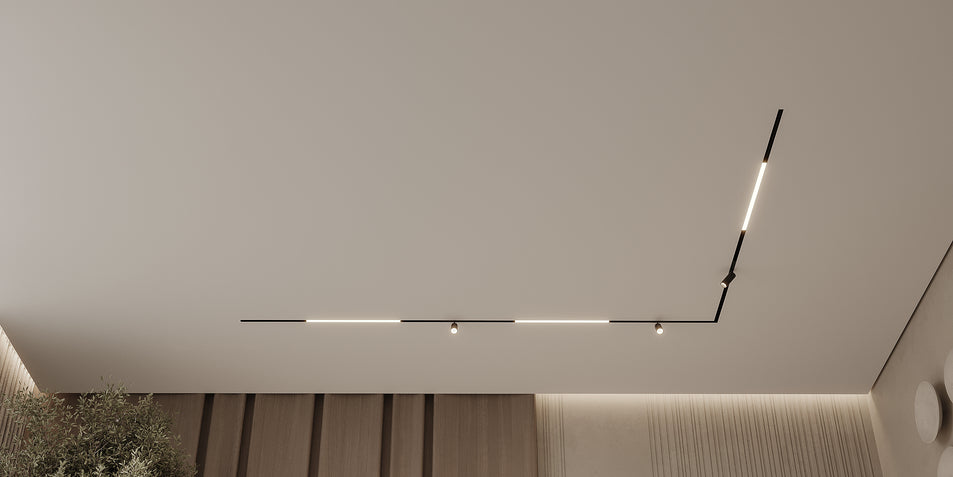 X-Rail Angular Track Lighting System
