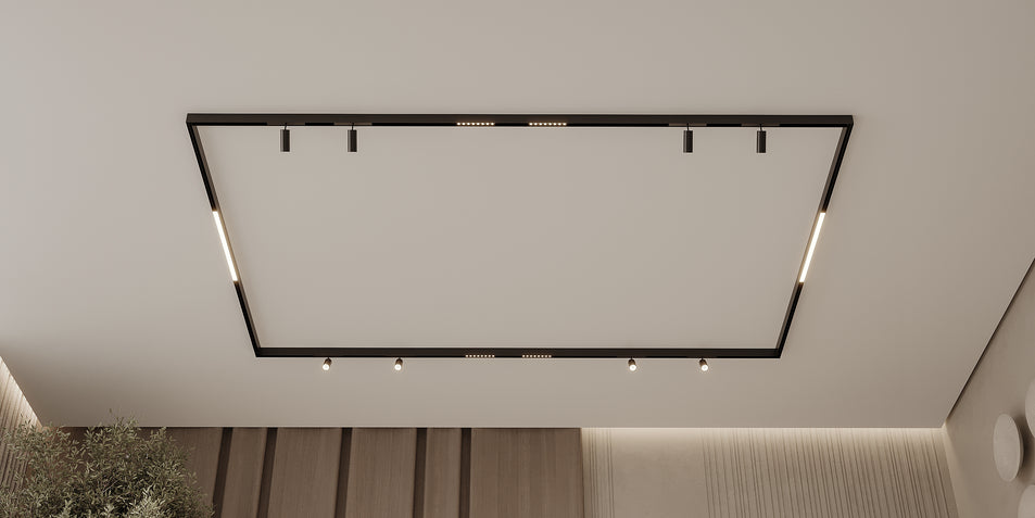 X-Rail Rectangular Track Lighting System