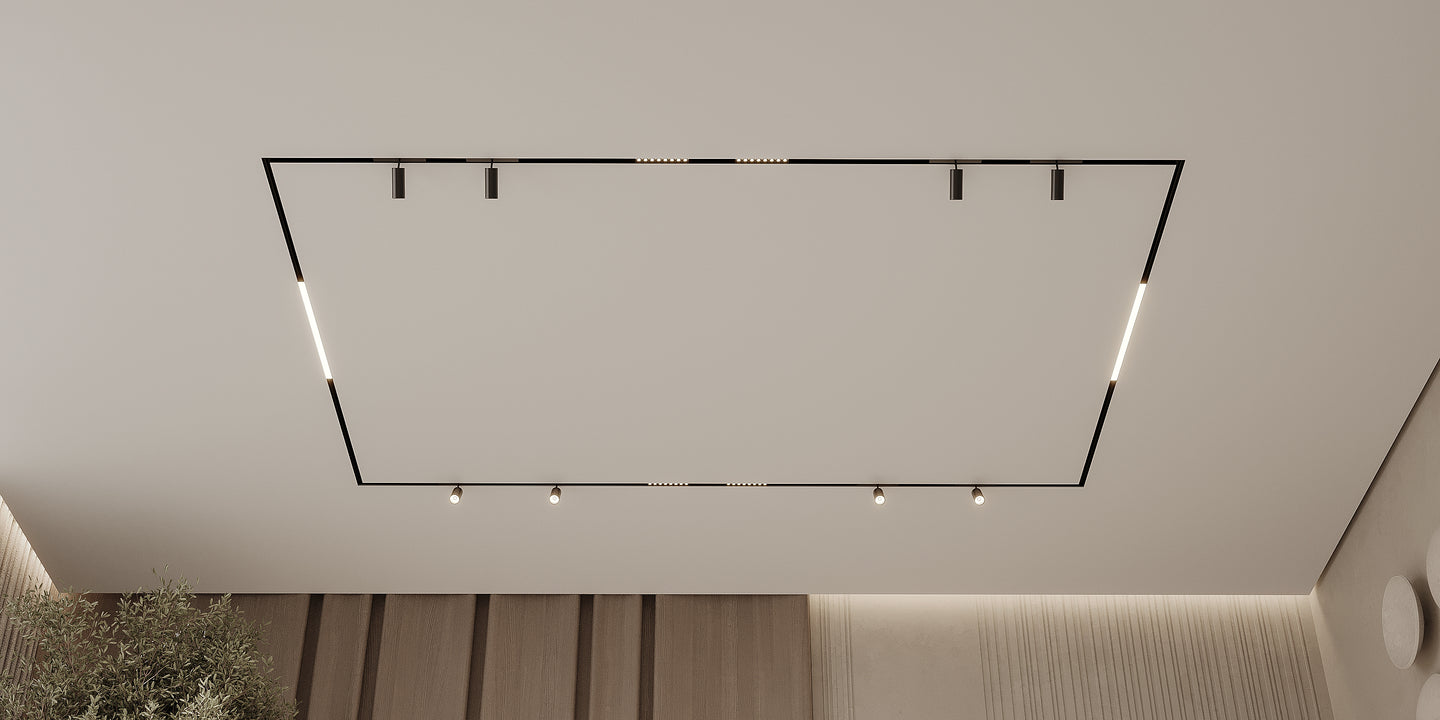X-Rail Rectangular Track Lighting System