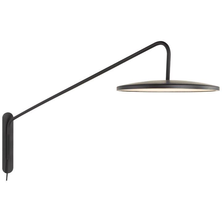 Dot 16" Articulating Wall Light, a premium Functional light by Visual Comfort & Co. Close - up image of its design.